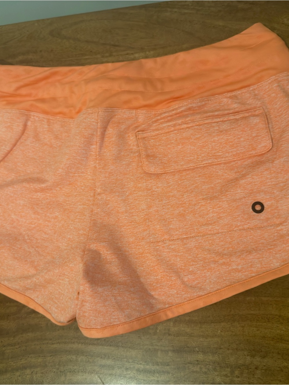 Women’s Rabbit Peach-Orange Athletic Shorts